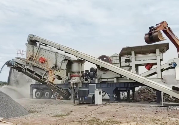 мобильные конусные дробилки